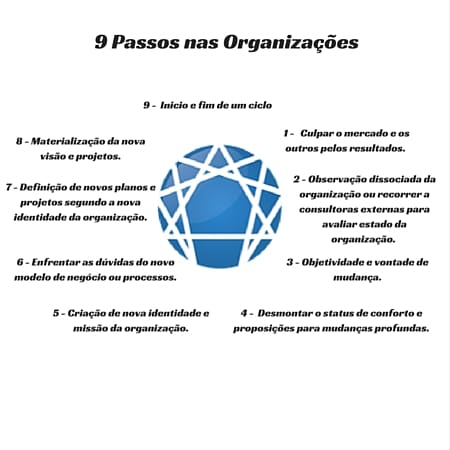 9 Passos nas Organizacoes