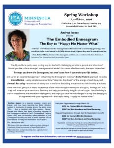 Andrea Isaacs April 2016