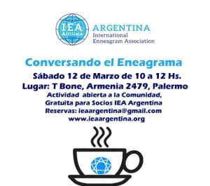 Flyer conversando marzo